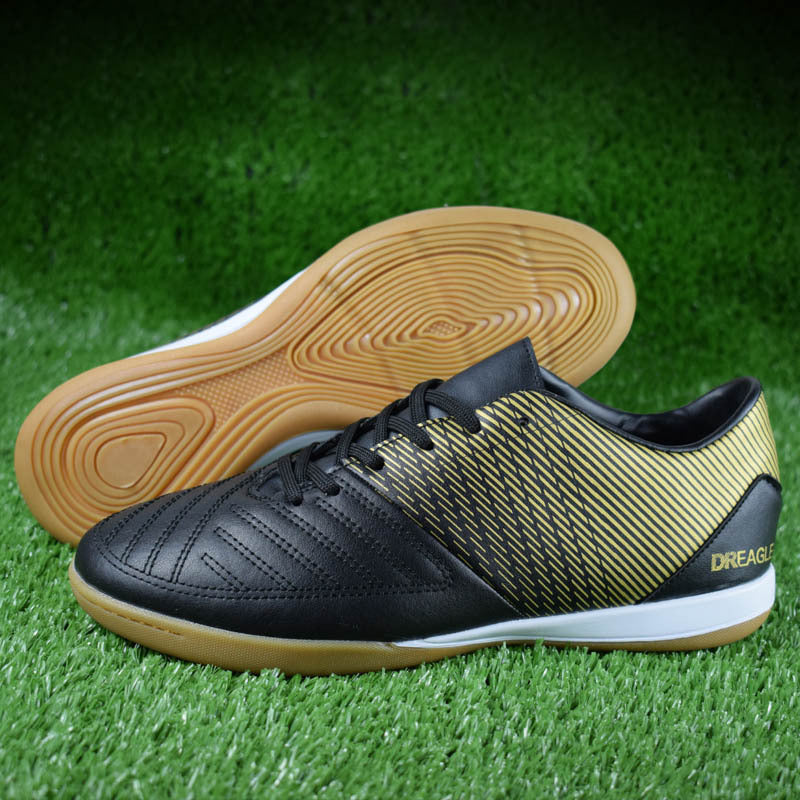 Chaussures de football plates antidérapantes à semelle souple en caoutchouc résistant à l'usure