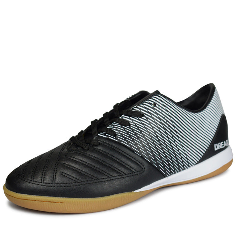 Chaussures de football plates antidérapantes à semelle souple en caoutchouc résistant à l'usure