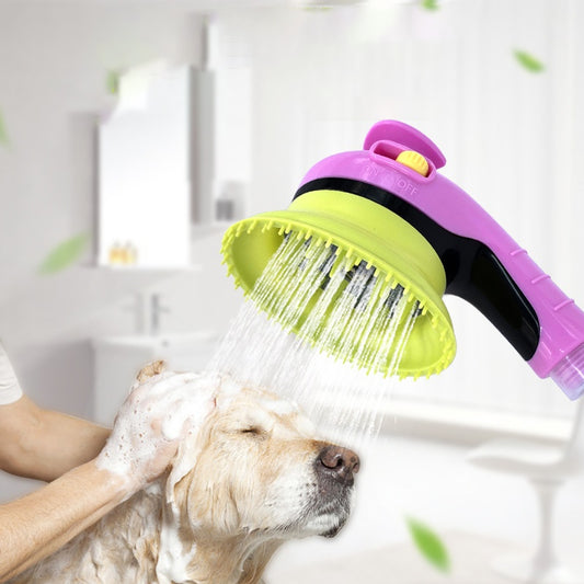 Kit de douche pour animaux de compagnie, pomme de douche pour chat et chien, Kit de douche pour chien, brosse de Massage, Kit pour animaux de compagnie