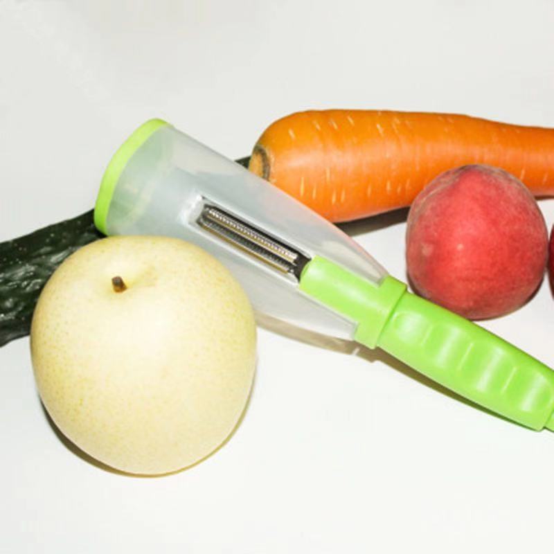 Cuchillo para frutas y verduras, pelador de cuchillos peladores de acero inoxidable