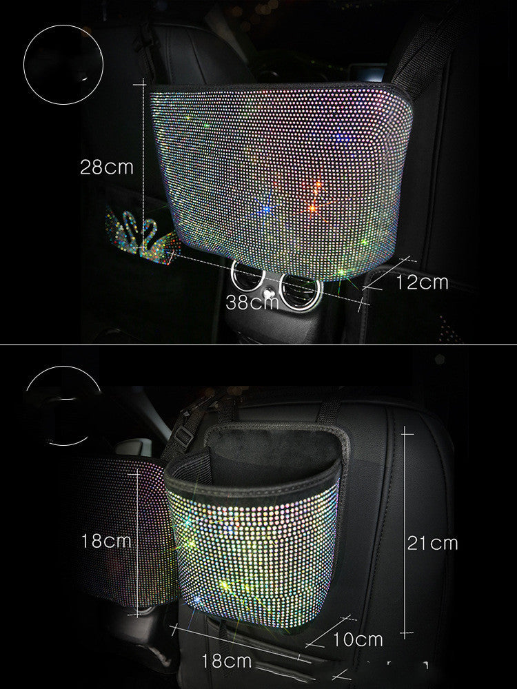 Poches de filet de rangement pour voiture entre les sièges d'auto Sac de rangement pour voiture