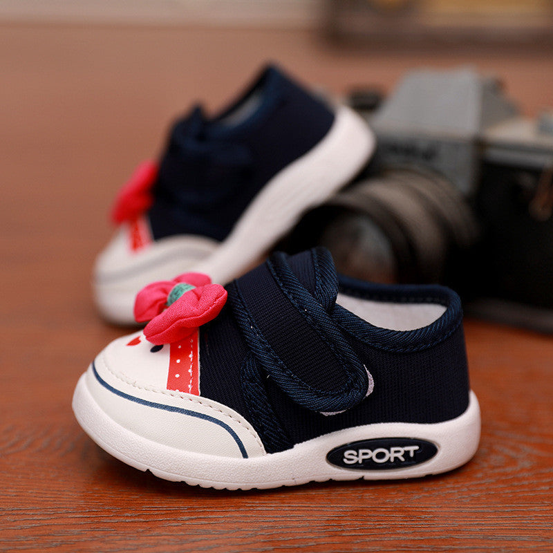 Chaussures décontractées avec nœud, chaussures de princesse pour bébés et tout-petits