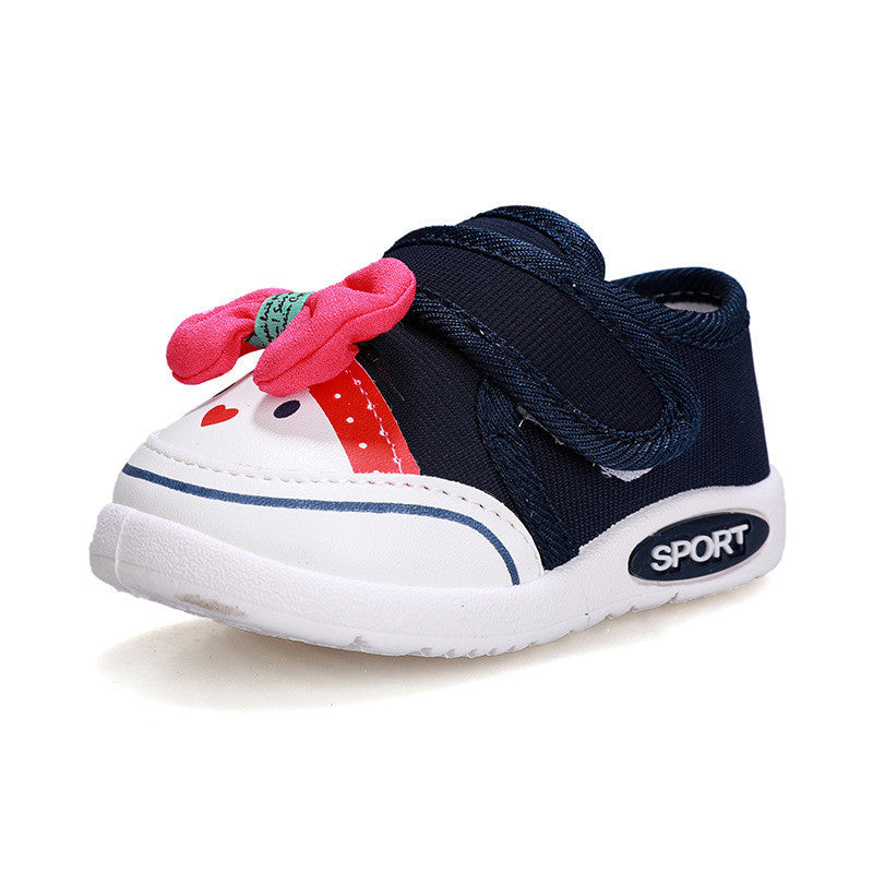 Chaussures décontractées avec nœud, chaussures de princesse pour bébés et tout-petits