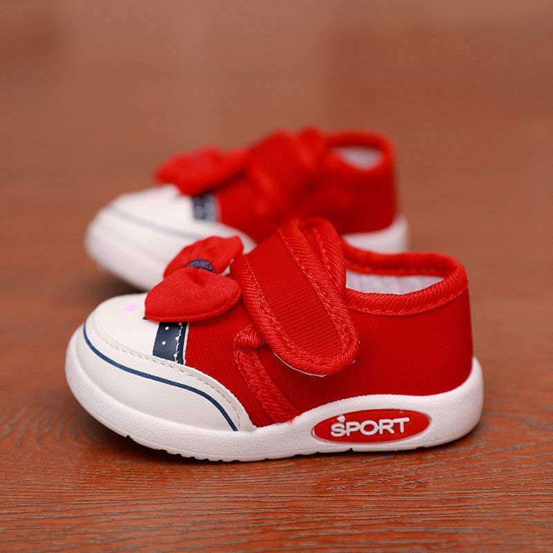 Chaussures décontractées avec nœud, chaussures de princesse pour bébés et tout-petits