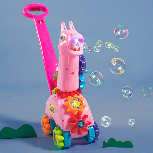 Machine à bulles extérieure automatique avec musique et lumière