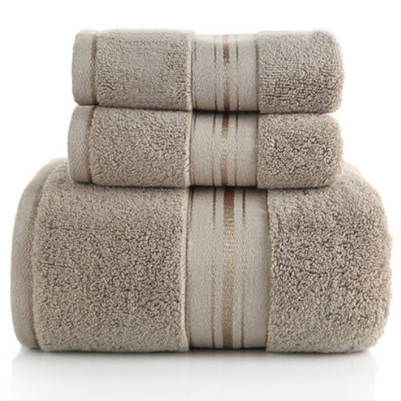 Serviette en coton Serviette de bain 3 Serviette 3 pièces 6 Serviette 6 pièces Ensembles de serviettes en gros