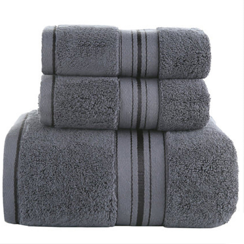 Serviette en coton Serviette de bain 3 Serviette 3 pièces 6 Serviette 6 pièces Ensembles de serviettes en gros