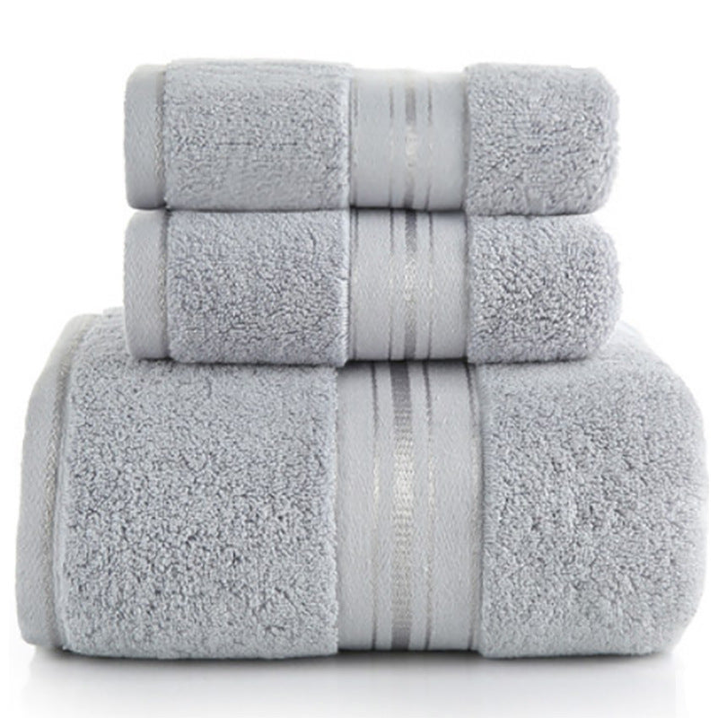 Serviette en coton Serviette de bain 3 Serviette 3 pièces 6 Serviette 6 pièces Ensembles de serviettes en gros
