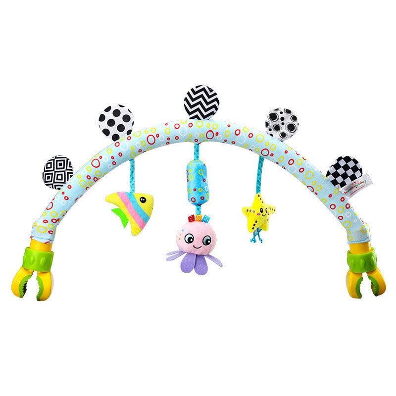 Jouets mobiles musicaux pour bébé, pour lit, poussette, hochets en peluche, jouets pour bébé de 0 à 12 mois