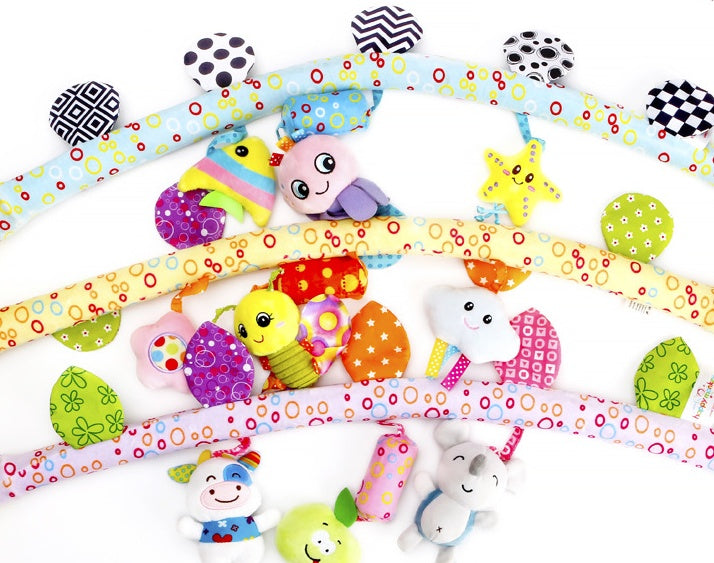 Jouets mobiles musicaux pour bébé, pour lit, poussette, hochets en peluche, jouets pour bébé de 0 à 12 mois