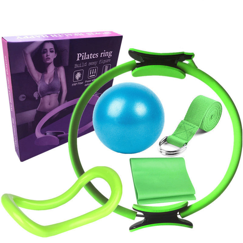 Conjunto de círculo de Yoga y Pilates de seis piezas, equipo de Fitness para culturismo, entrenamiento deportivo de Pilates