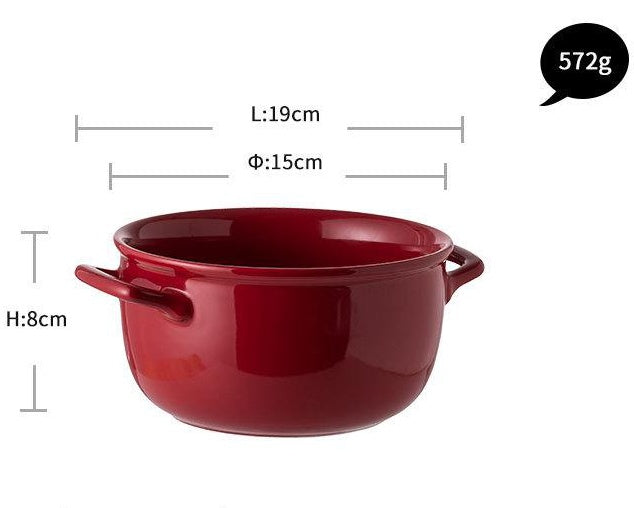 Juegos de cena de cerámica con esmalte rojo de lujo, utensilios de cocina, plato para servir ensalada de porcelana, plato, cuenco, mesa de comedor para restaurante, decoración del hogar