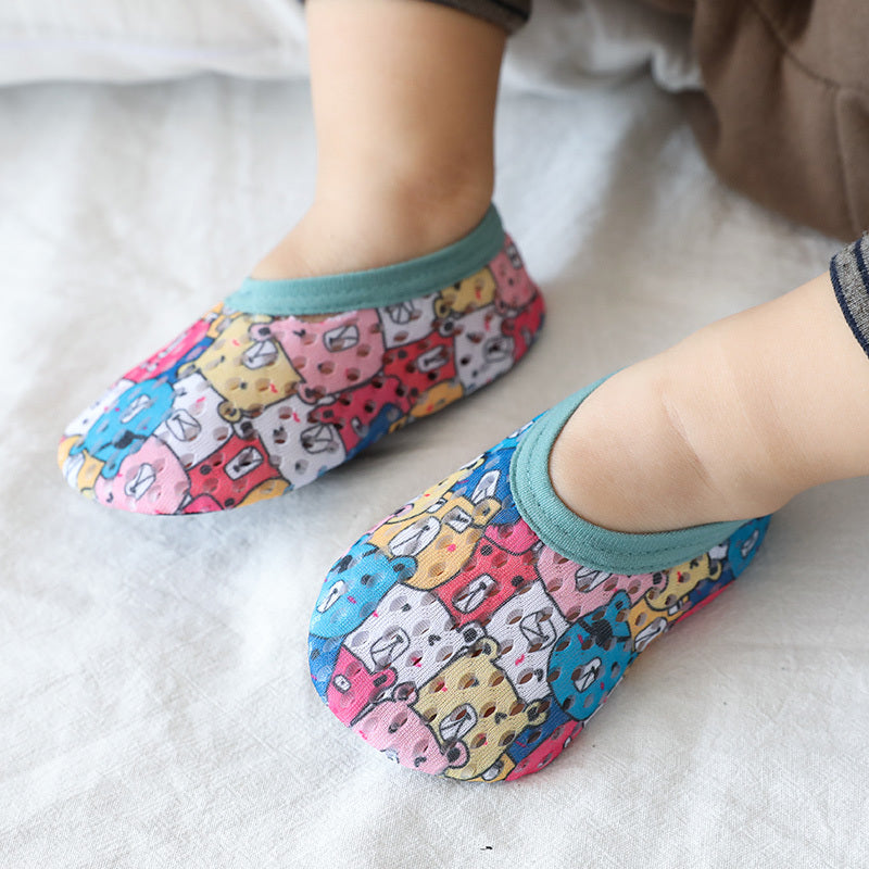 Nouveau Bébé filles premier pas chaussures bébé printemps été maille bébé chaussures