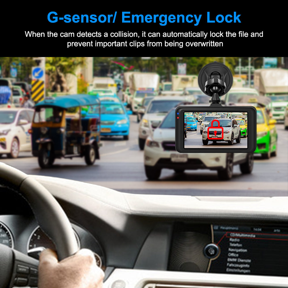 Enregistreur de conduite à vision nocturne HD