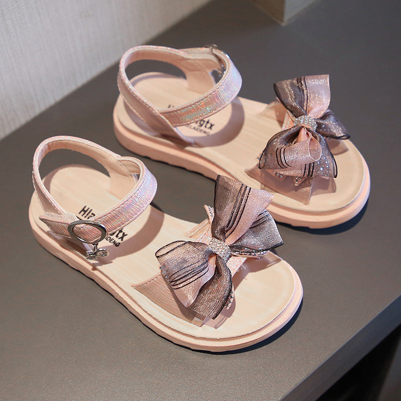 Zapatos de moda para niños Zapatos con lazo para niñas