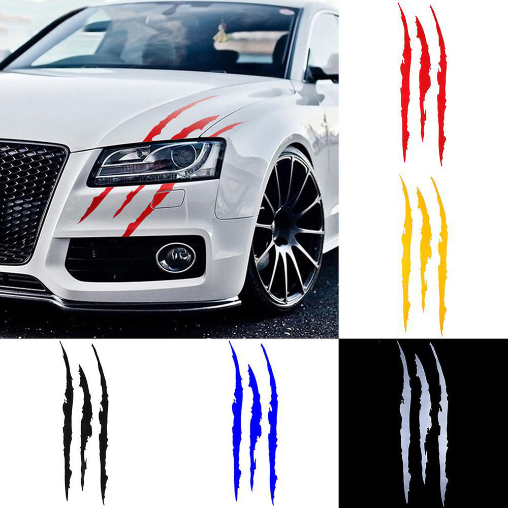 Pegatina de garra fantasma de coche