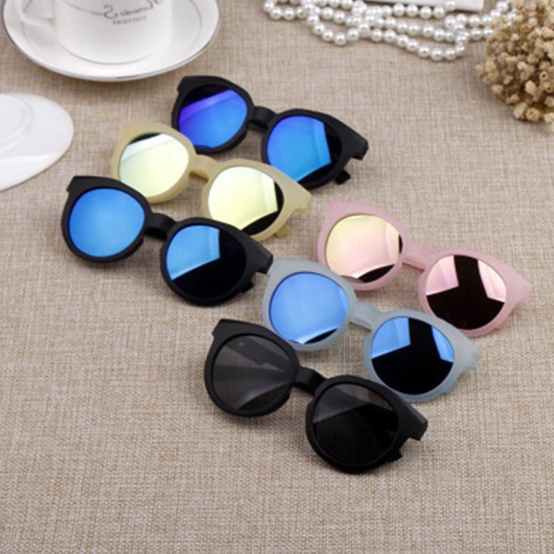 Lunettes de soleil mode noir enfants bébé fille garçon lunettes enfants