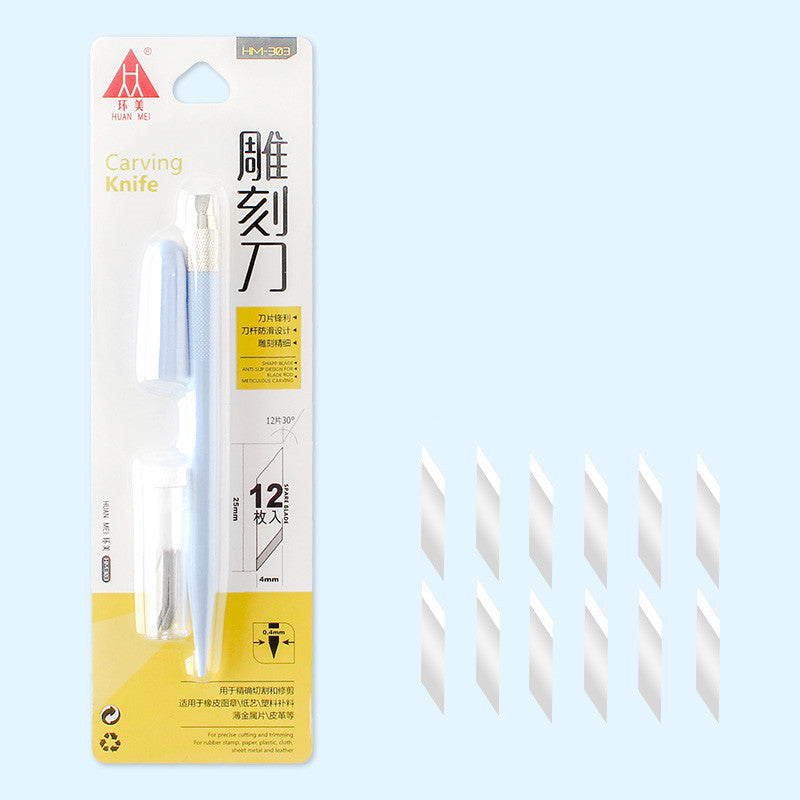 Huanmei Sculpture Canif Timbre En Caoutchouc Fait À La Main