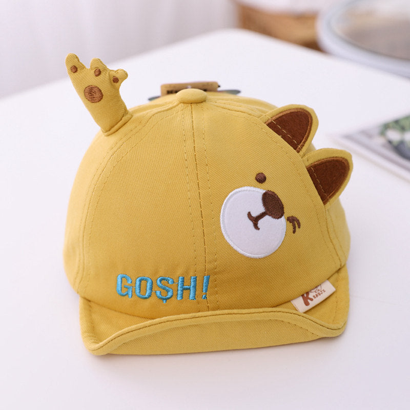 Chapeau de printemps pour bébé, joli chapeau de dessin animé pour enfants, fille et garçon, panier, chapeau d'été pour nourrissons