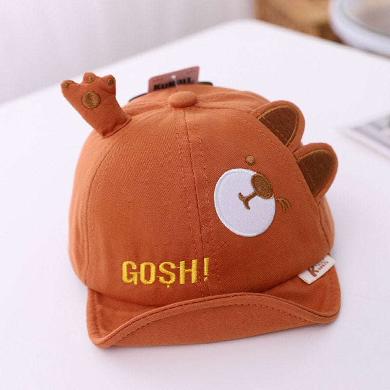 Chapeau de printemps pour bébé, joli chapeau de dessin animé pour enfants, fille et garçon, panier, chapeau d'été pour nourrissons