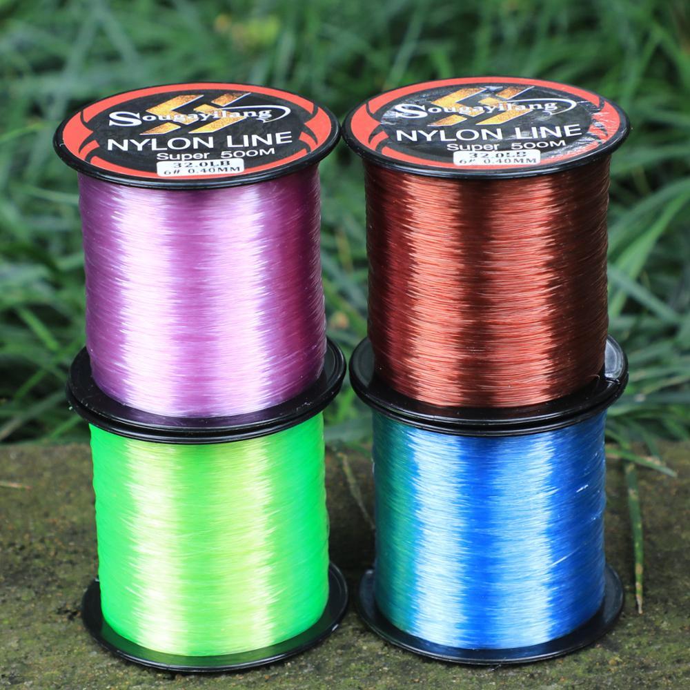 Ligne monofilament Sougayilang 500M 11 36,3LB Super Strong N