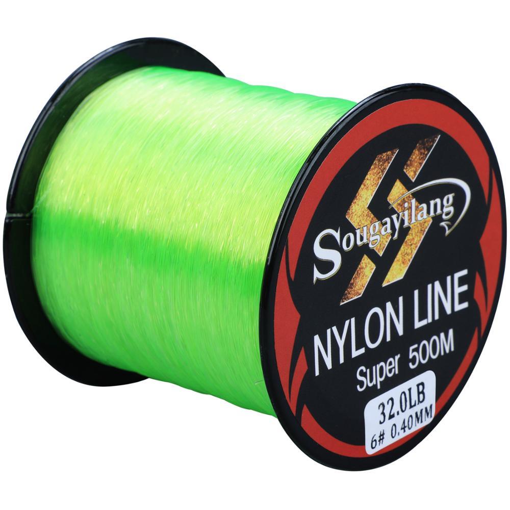 Ligne monofilament Sougayilang 500M 11 36,3LB Super Strong N