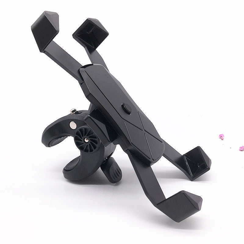 Support de vélo Anti-chute et Anti-secouement, support de moto, support de Navigation Mobile télescopique automatique à quatre griffes