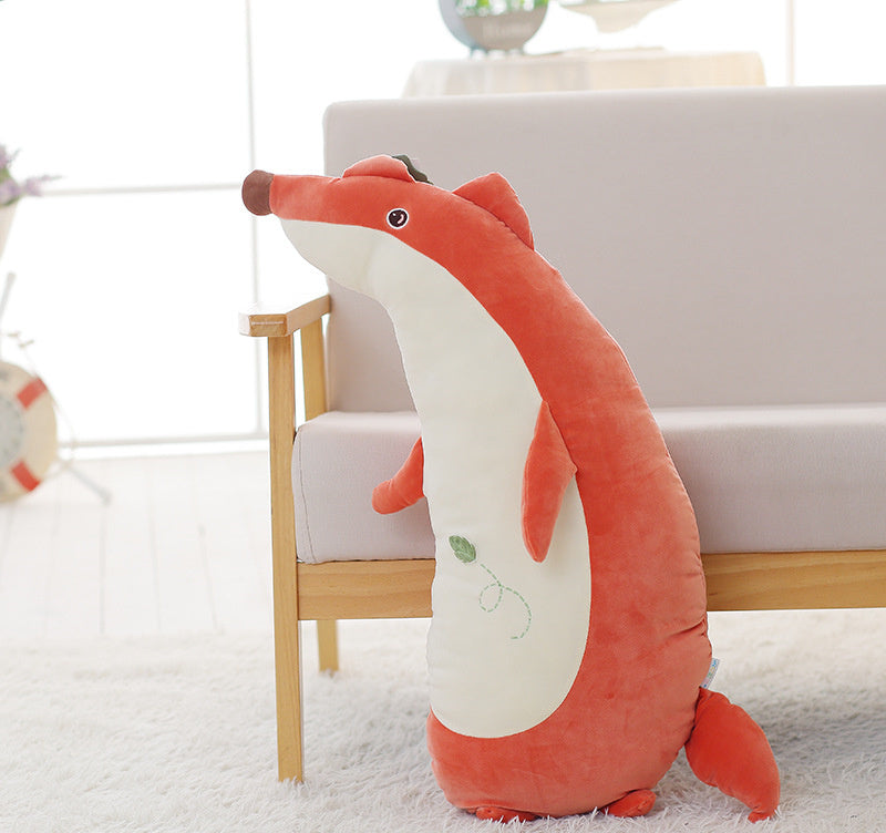 Mountchen Décoration de chambre d'enfant Coussin animal Renard Ours Baleine Oreiller Enfants Bébé Garçon Décoration de chambre d'enfant Décoration de chambre d'enfant fille