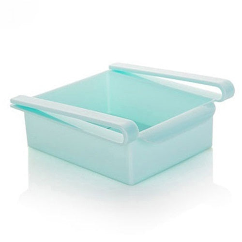 Support de rangement suspendu en plastique pour réfrigérateur, planches de rangement, fournitures de cuisine