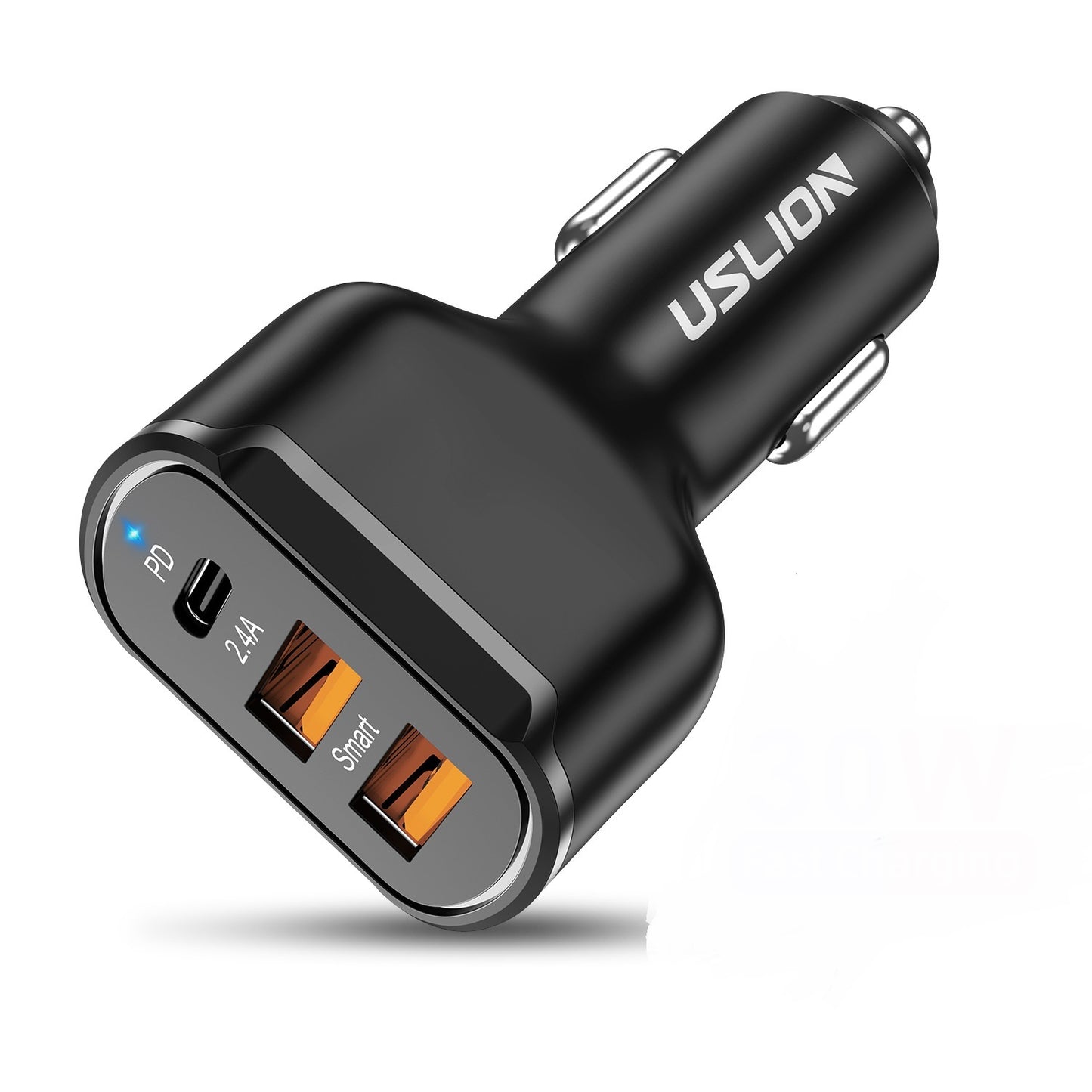 Chargeur de voiture à chargement rapide pour téléphone portable