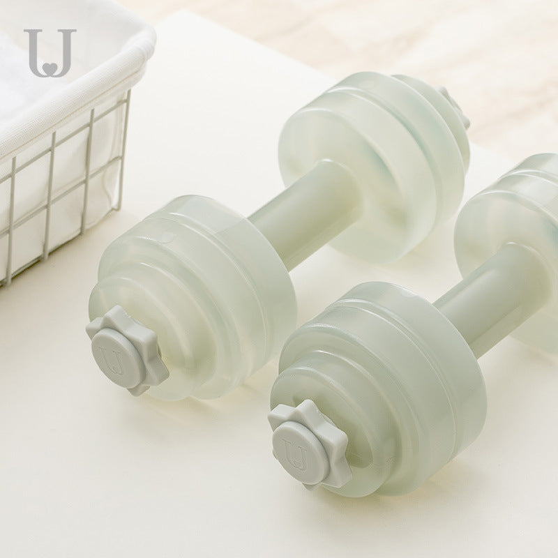 Haltère d'eau de remise en forme, injection d'eau de remise en forme à domicile