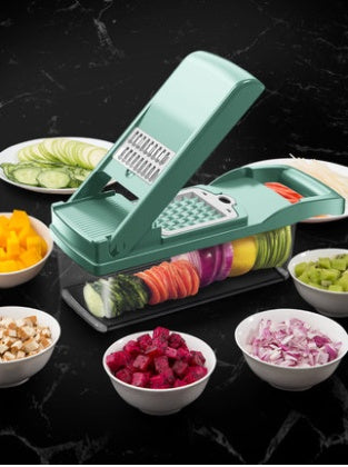 Artefacto para cortar verduras, cocina, fruta cortada en cubitos, patatas ralladas multifunción