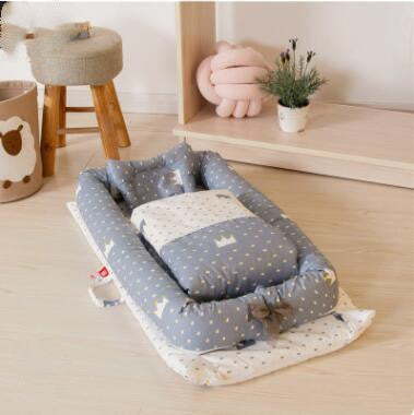 Berceau Anti-pression pour nouveau-né, pliable et Portable, lit central, matelas pour bébé, lit de voyage bionique