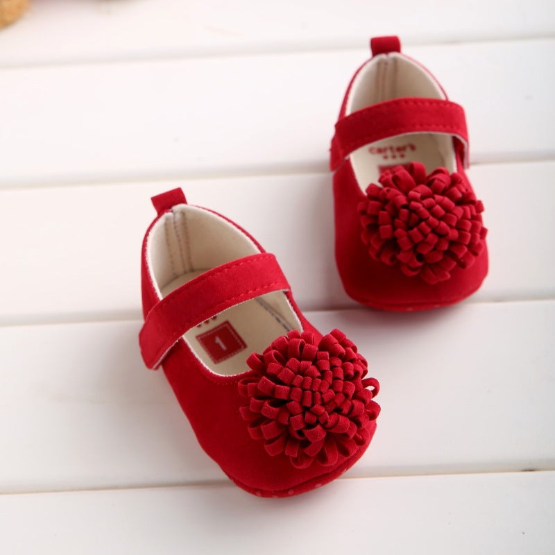 Zapatos para niños pequeños, zapatos de bebé femeninos, suela suave, serie princesa, zapatos de bebé