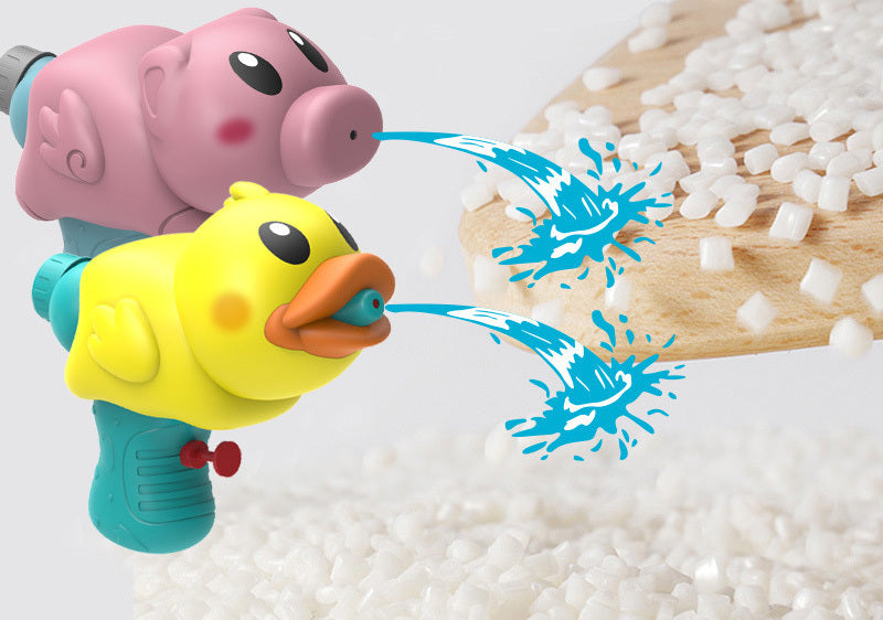 Niños Niños Jugando Con Pistola De Agua