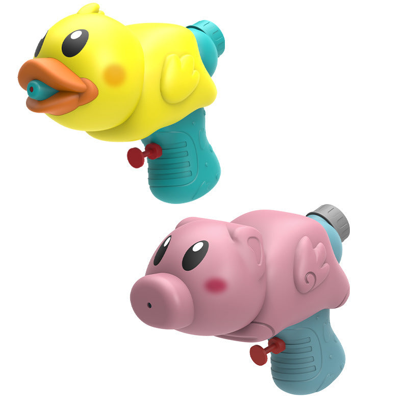 Niños Niños Jugando Con Pistola De Agua