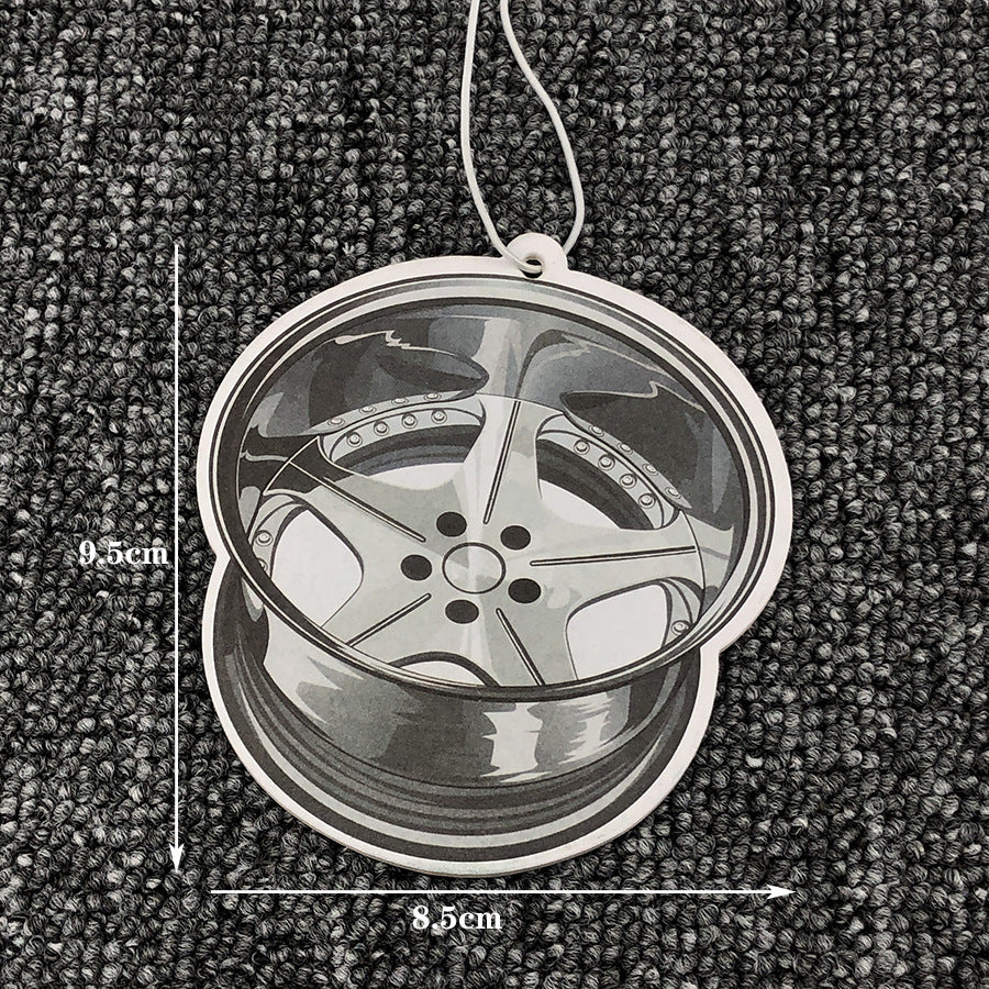 Car Fragrant Pieces, Rear View Mirror Pendant, Car Fragrant Pieces