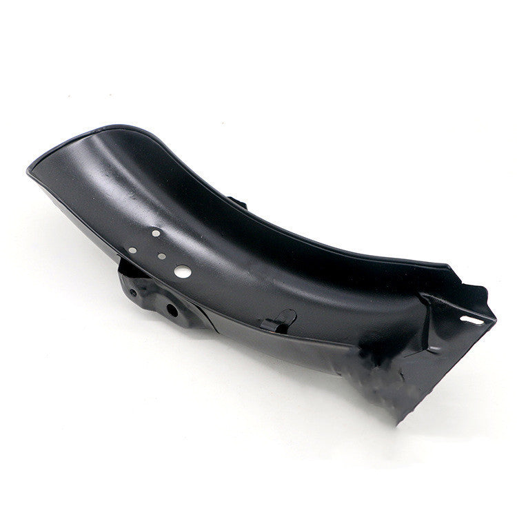 Guardabarros delantero de motocicleta de 32cm, guardabarros de acero para Honda CG125, cubierta de guardabarros delantero de motocicleta, negro, envío directo