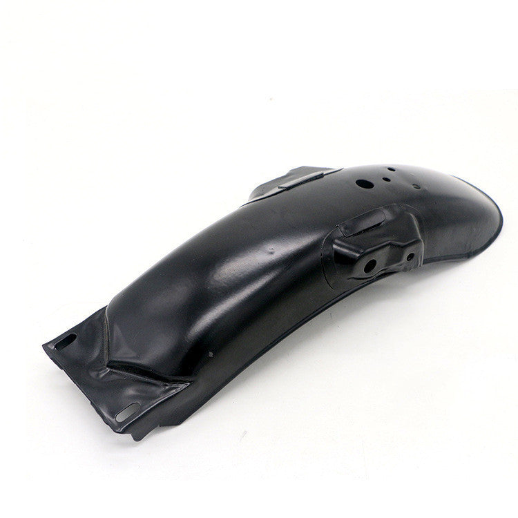 Guardabarros delantero de motocicleta de 32cm, guardabarros de acero para Honda CG125, cubierta de guardabarros delantero de motocicleta, negro, envío directo