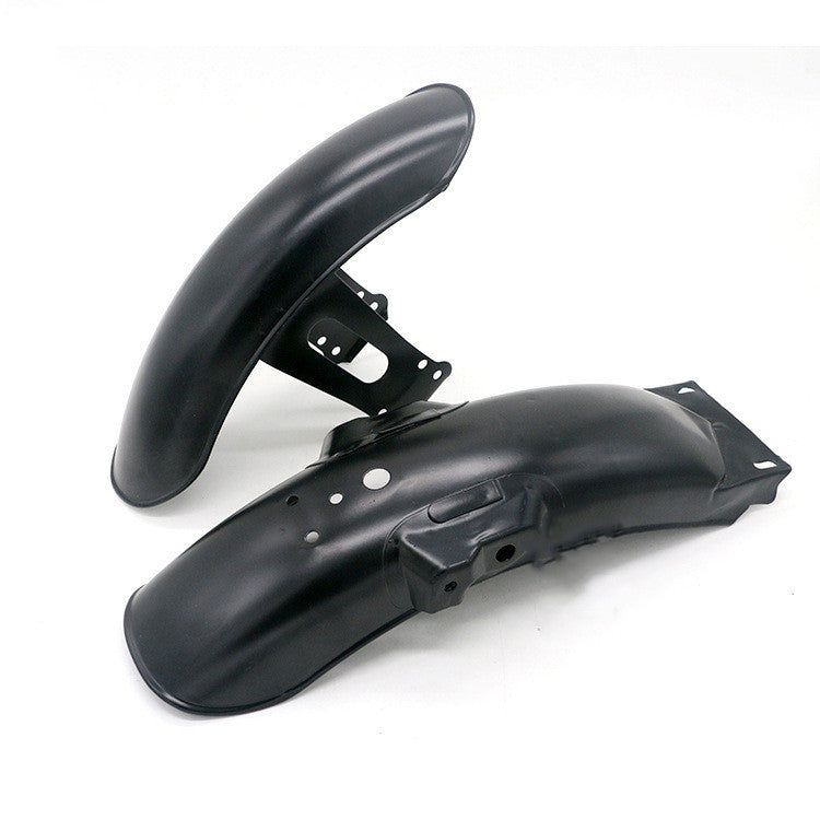 Guardabarros delantero de motocicleta de 32cm, guardabarros de acero para Honda CG125, cubierta de guardabarros delantero de motocicleta, negro, envío directo