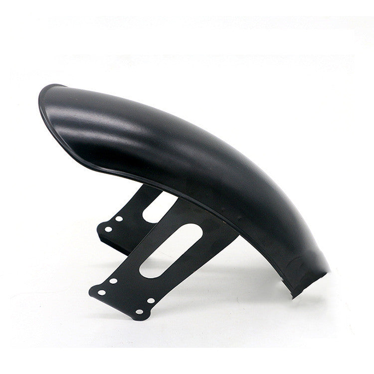 Guardabarros delantero de motocicleta de 32cm, guardabarros de acero para Honda CG125, cubierta de guardabarros delantero de motocicleta, negro, envío directo