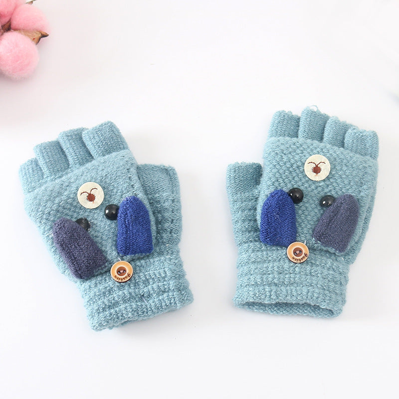 Nouveaux gants chauds pour enfants mignons dessin animé