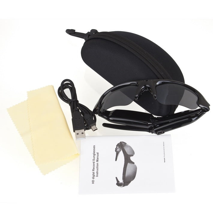 Gafas para grabar vídeo, gafas digitales inteligentes, deportes al aire libre, pesca, montar, montañismo, fotografiar, gafas de sol