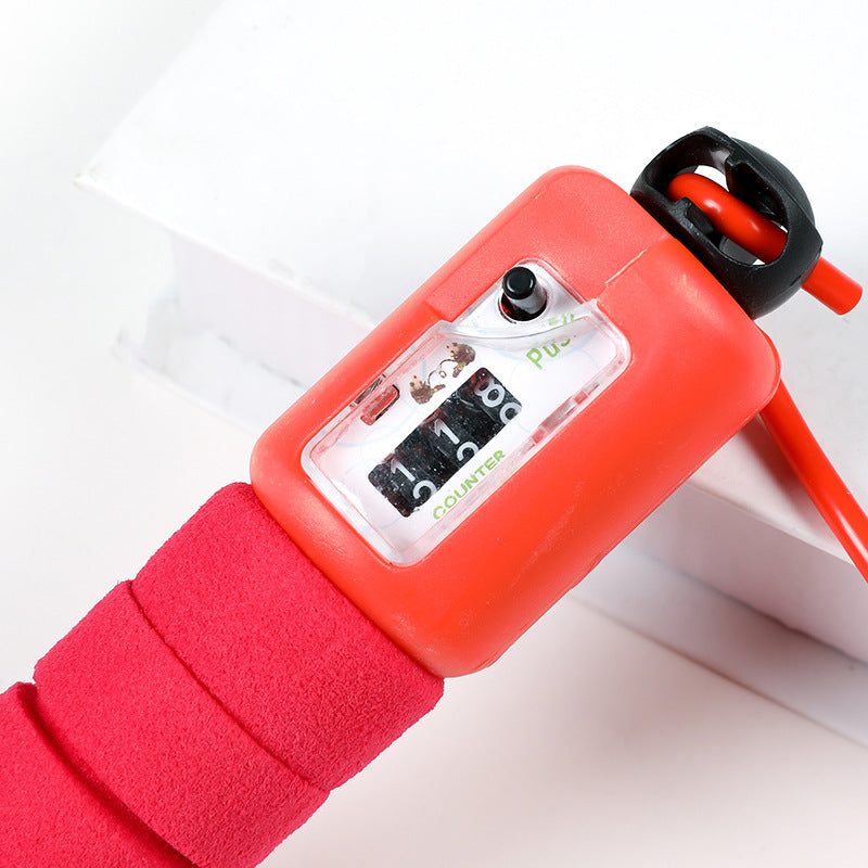 Cuerda de saltar profesional para hombre y mujer, cuerda de saltar ajustable para Fitness