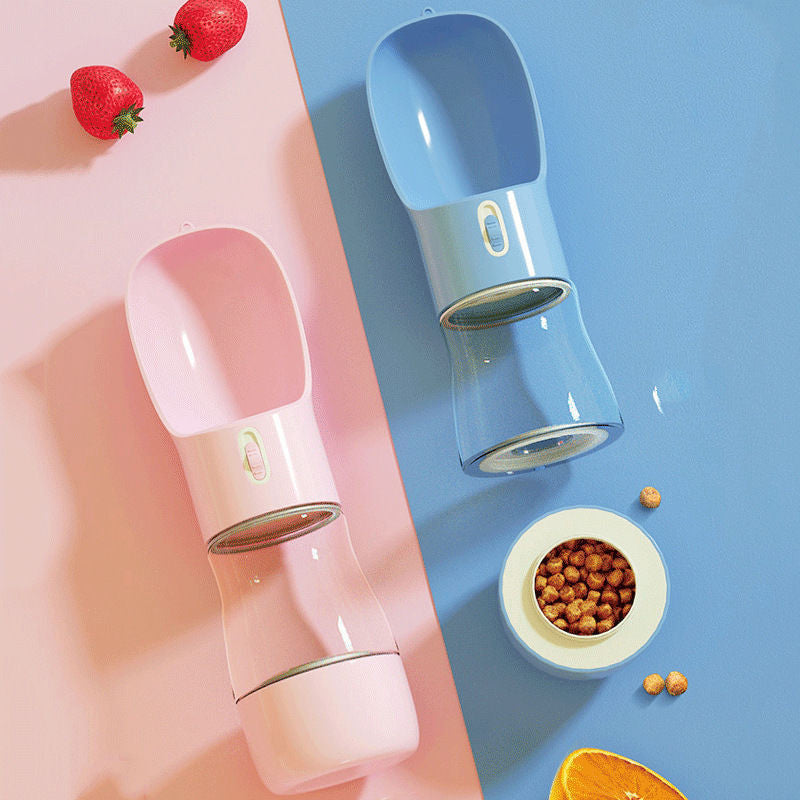 Bouteille pour animaux de compagnie promener le chien bouilloire abreuvoir pour chien