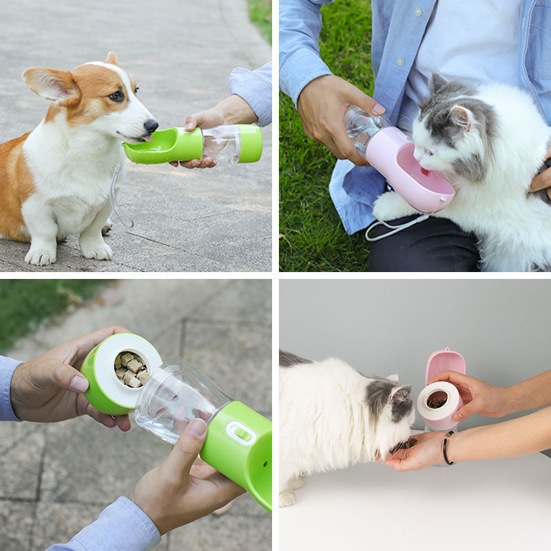 Bouteille pour animaux de compagnie promener le chien bouilloire abreuvoir pour chien