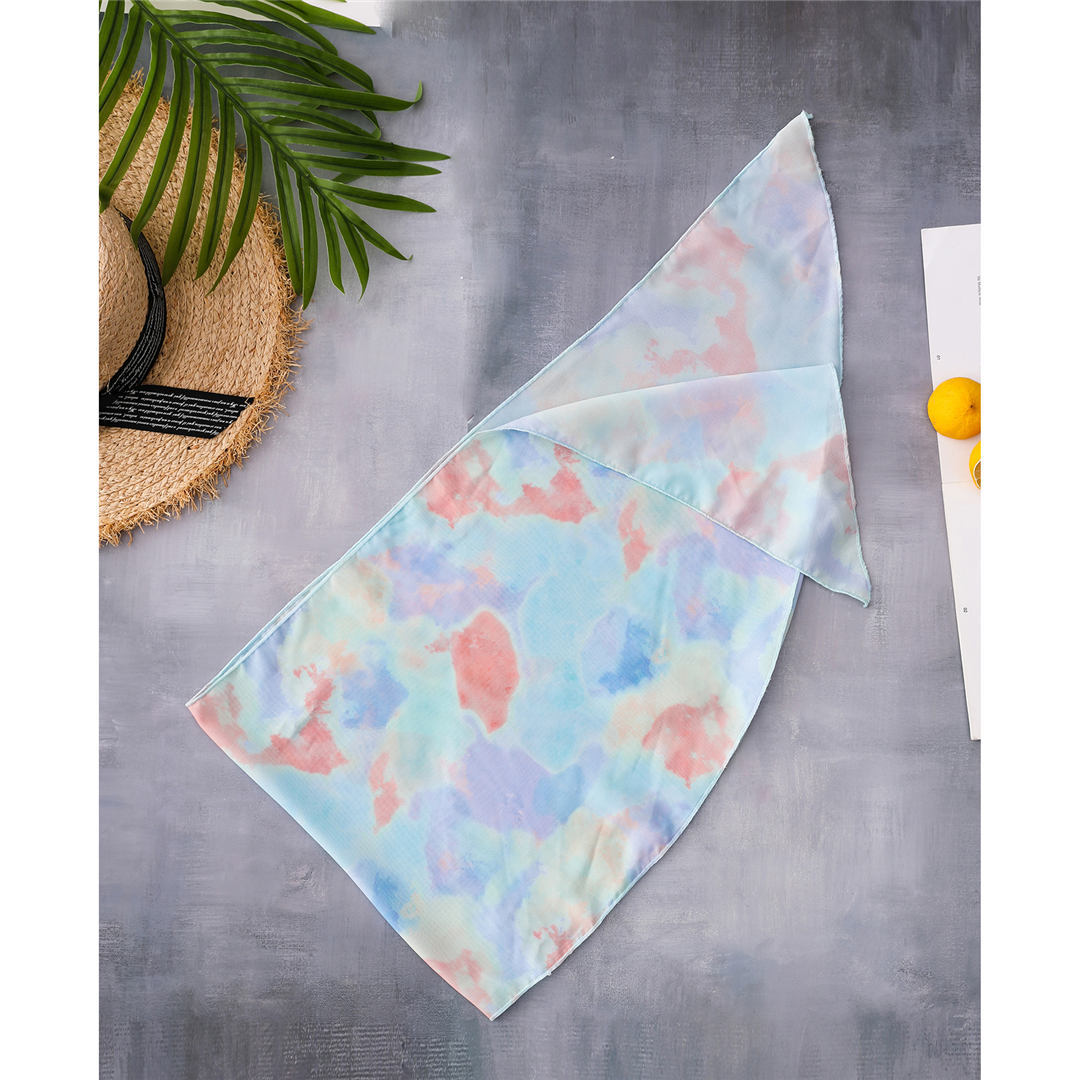 Traje de baño dividido para mujer Bikini sexy teñido anudado