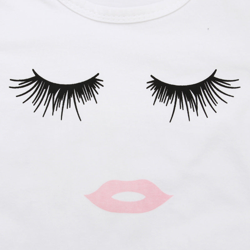 Pudcoco – ensemble pour petites filles de 6 mois à 4 ans, haut à cils, T-shirt, pantalon, Leggings, tenues, ensemble de vêtements