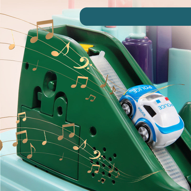 Jouets pour enfants pour le parking, piste de voiture, jouet pour enfants