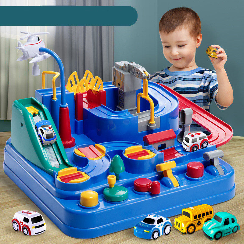 Jouets pour enfants pour le parking, piste de voiture, jouet pour enfants